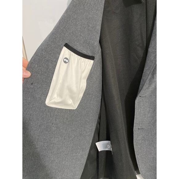 Eddie Bauer ultimate voyager travel blazer men’s size 46 gray NEW sport coat - Picture 7 of 9